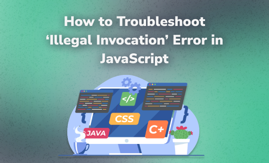 Illegal invocation error in Javascript