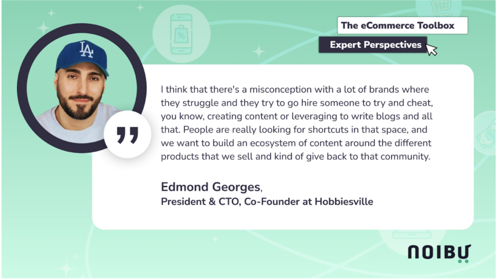 Edmond Georges on customer experience