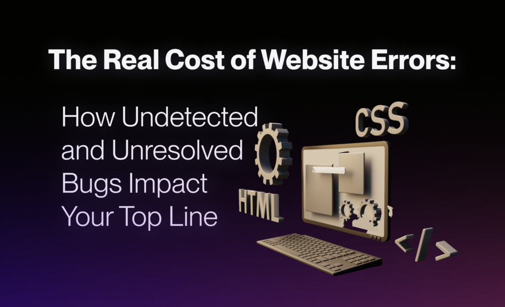 the real cost of website errors