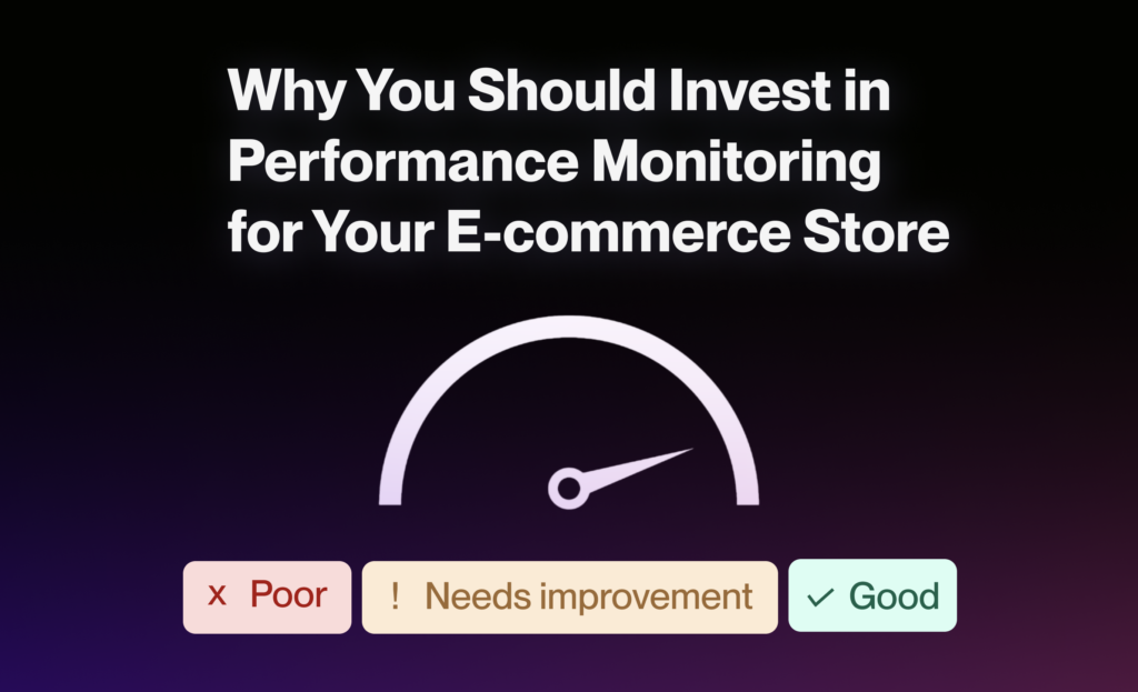 Performance monitoring